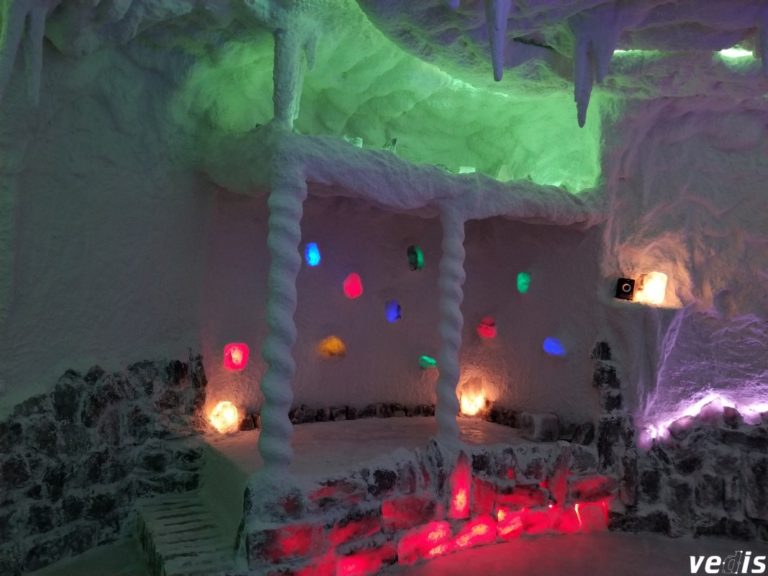 Salt room, Novoselitsa village, Zakarpattia region, Ukraine