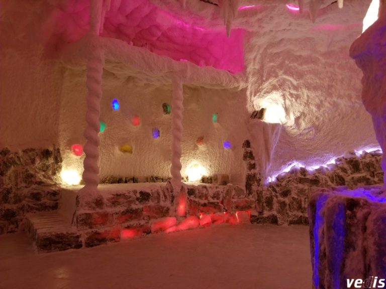 Salt room, Novoselitsa village, Zakarpattia region, Ukraine