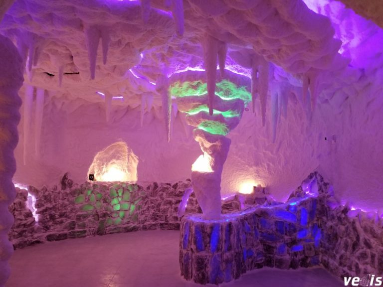 Salt room, Novoselitsa village, Zakarpattia region, Ukraine