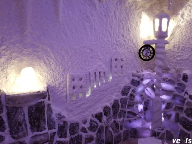 Salt room Aqua City water park, Mukachevo, Ukraine