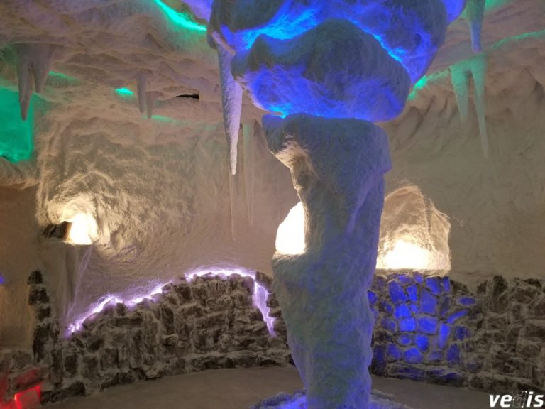 Salt room, Novoselitsa village, Zakarpattia region, Ukraine