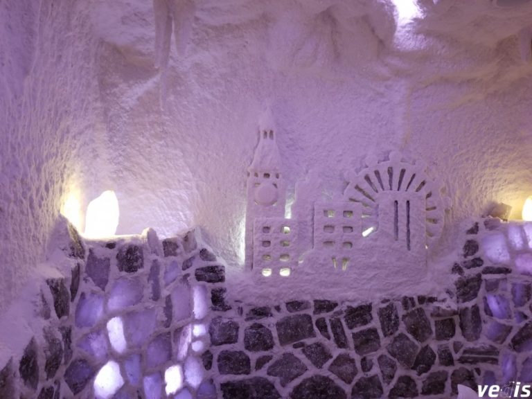 Salt room Aqua City water park, Mukachevo, Ukraine