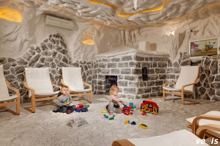 Halotherapy center ‘Territory of salt’, Kyiv, Ukraine