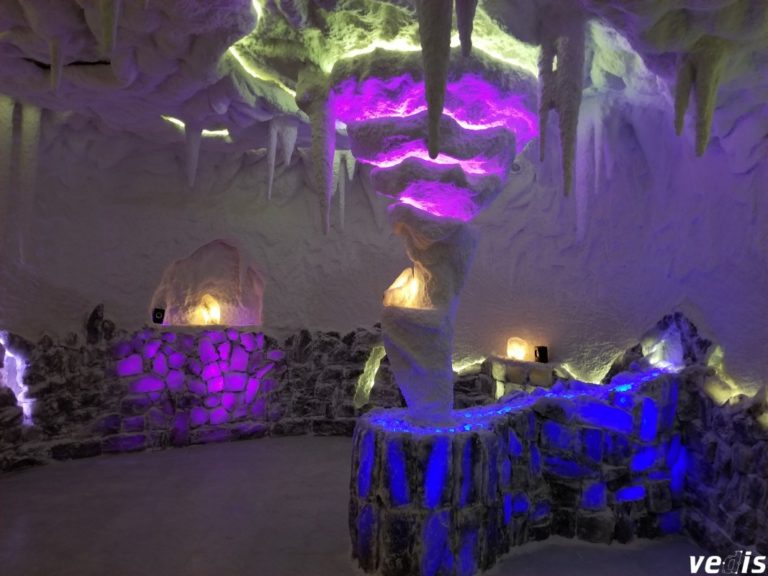 Salt room, Novoselitsa village, Zakarpattia region, Ukraine