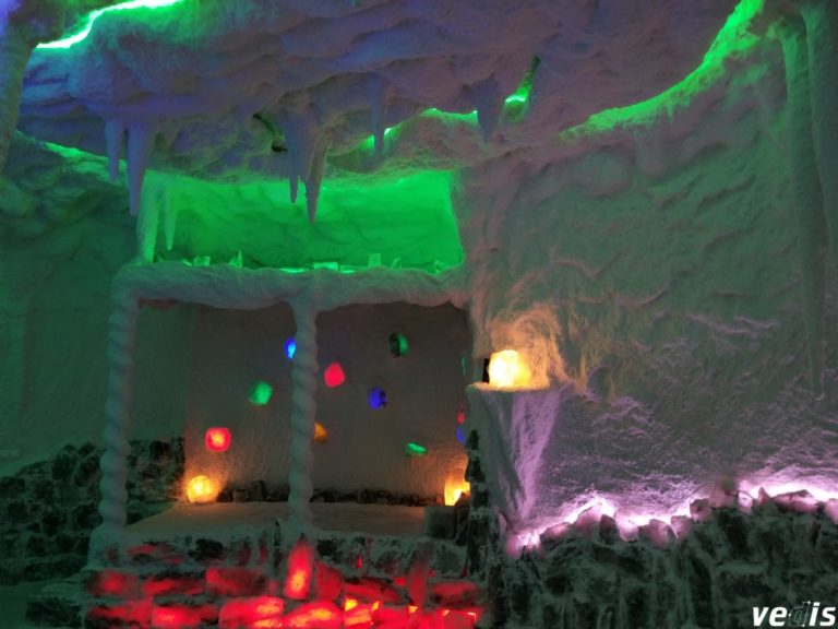 Salt room, Novoselitsa village, Zakarpattia region, Ukraine