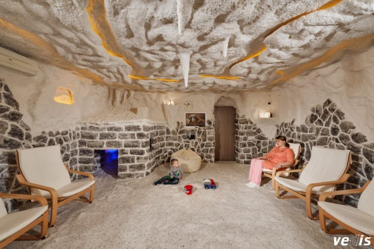 Halotherapy center ‘Territory of salt’, Kyiv, Ukraine