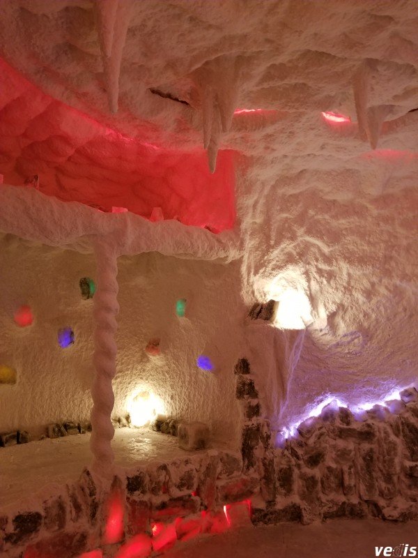 Salt room, Novoselitsa village, Zakarpattia region, Ukraine