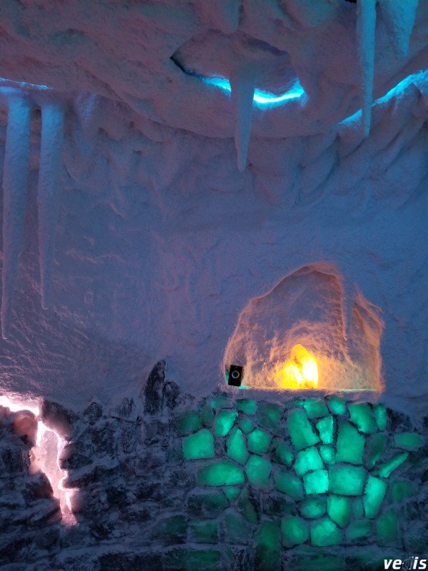 Salt room, Novoselitsa village, Zakarpattia region, Ukraine