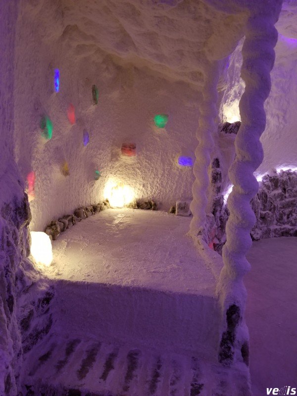 Salt room, Novoselitsa village, Zakarpattia region, Ukraine