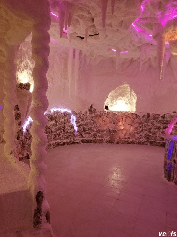 Salt room, Novoselitsa village, Zakarpattia region, Ukraine