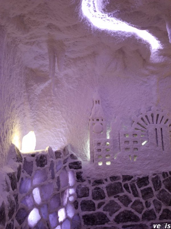 Salt room Aqua City water park, Mukachevo, Ukraine