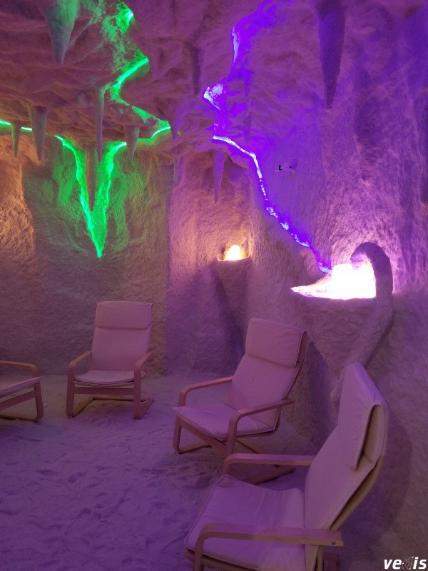 Salt room – “Regional tuberculosis sanatorium”, Kostopol, Ukraine